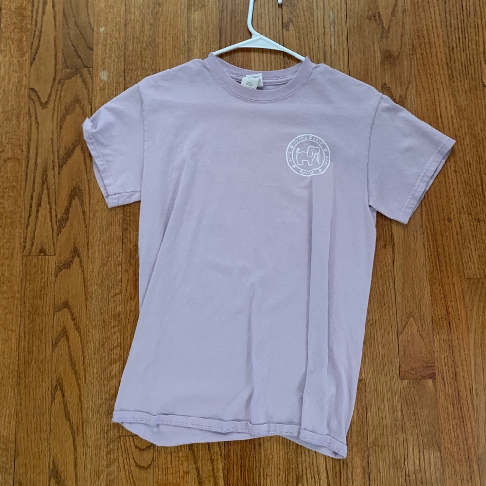lavender puppy love tshirt